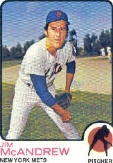 1973 Topps Baseball Cards      436     Jim McAndrew